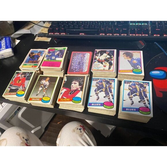 Vintage 1970s-80s Opc Hockey Card Lot O-Pee-Chee NHL GOOD CONDITION 400+ CARDS - Picture 6 of 16